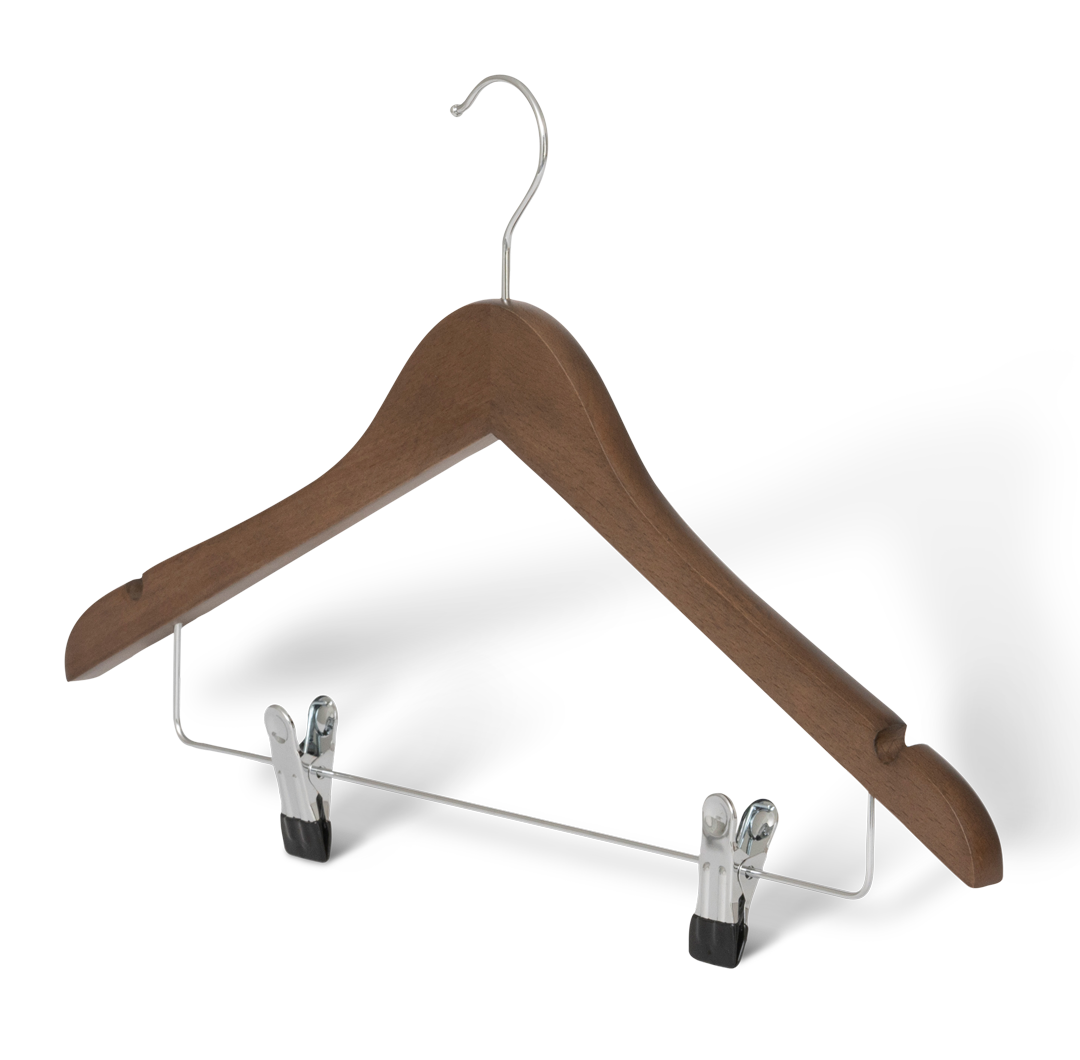 Graham Hanger With Hook And Clips Walnut Hangers Bentley graham-hanger-with-hook-and-clips-walnut-hangers-bentley